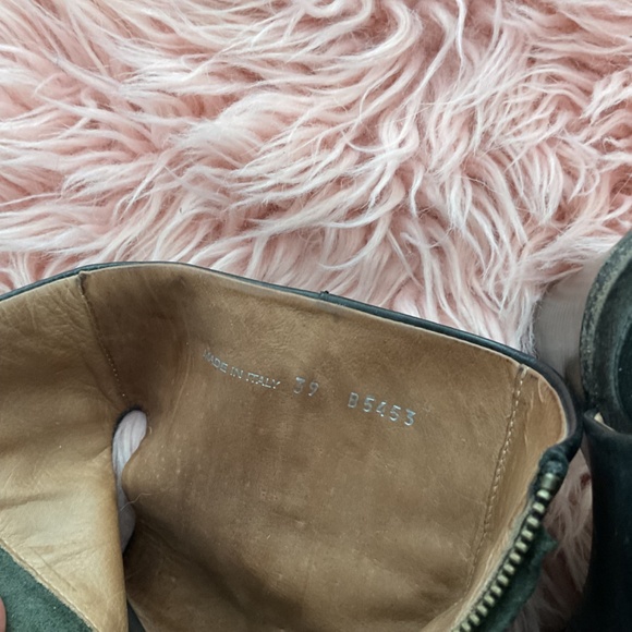 Buttero Leather Zipper Ankle Boots, Made in Italy, Size 39 - Picture 8 of 10